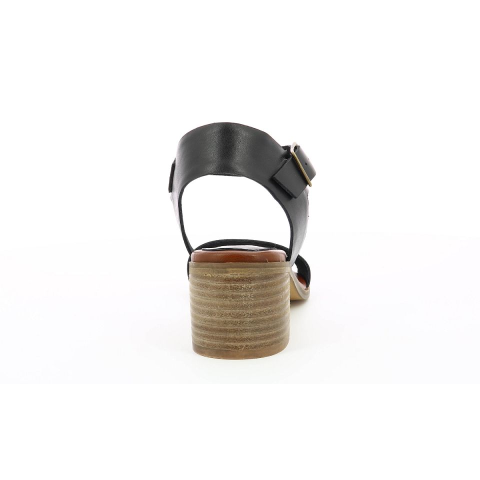 Kickers Volou Sandaler Dam Svarta | 83965-BHNA