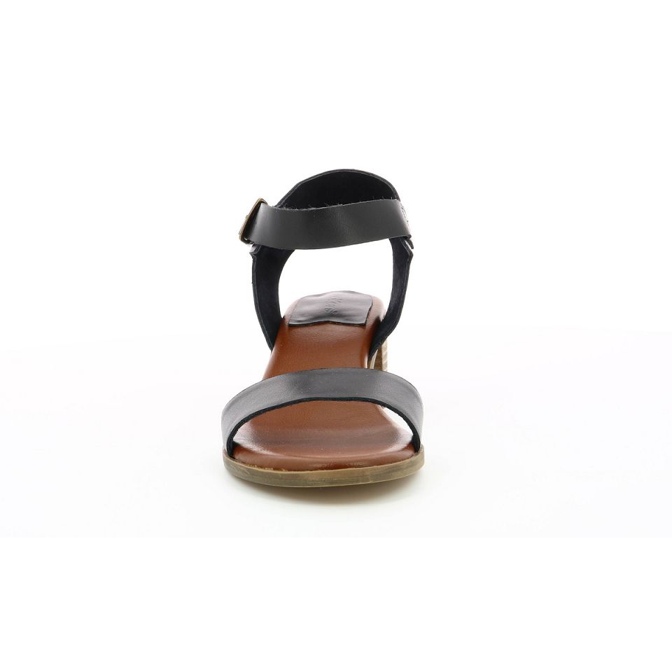 Kickers Volou Sandaler Dam Svarta | 83965-BHNA