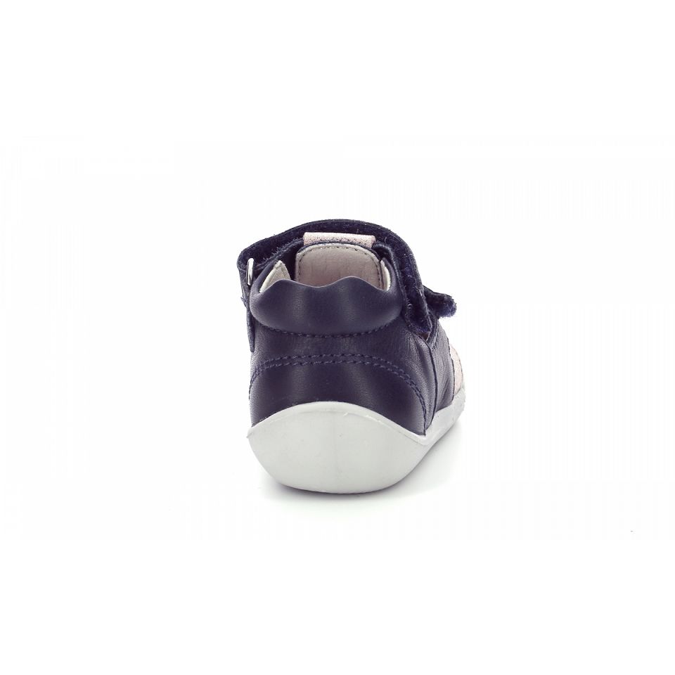 Kickers Wasabou Sandaler Pojke Marinblå Rosa Metal | 30458-RZPB