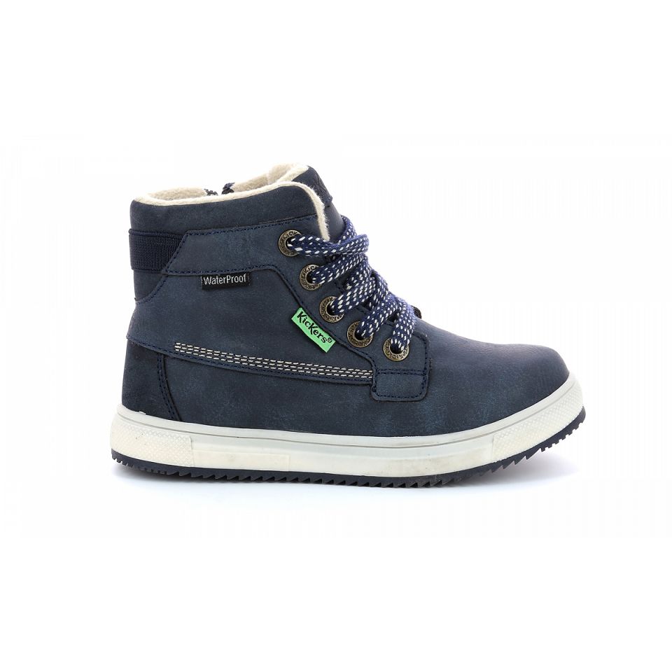 Kickers Yepo wpf Sneakers Tjej Marinblå | 03648-VFON