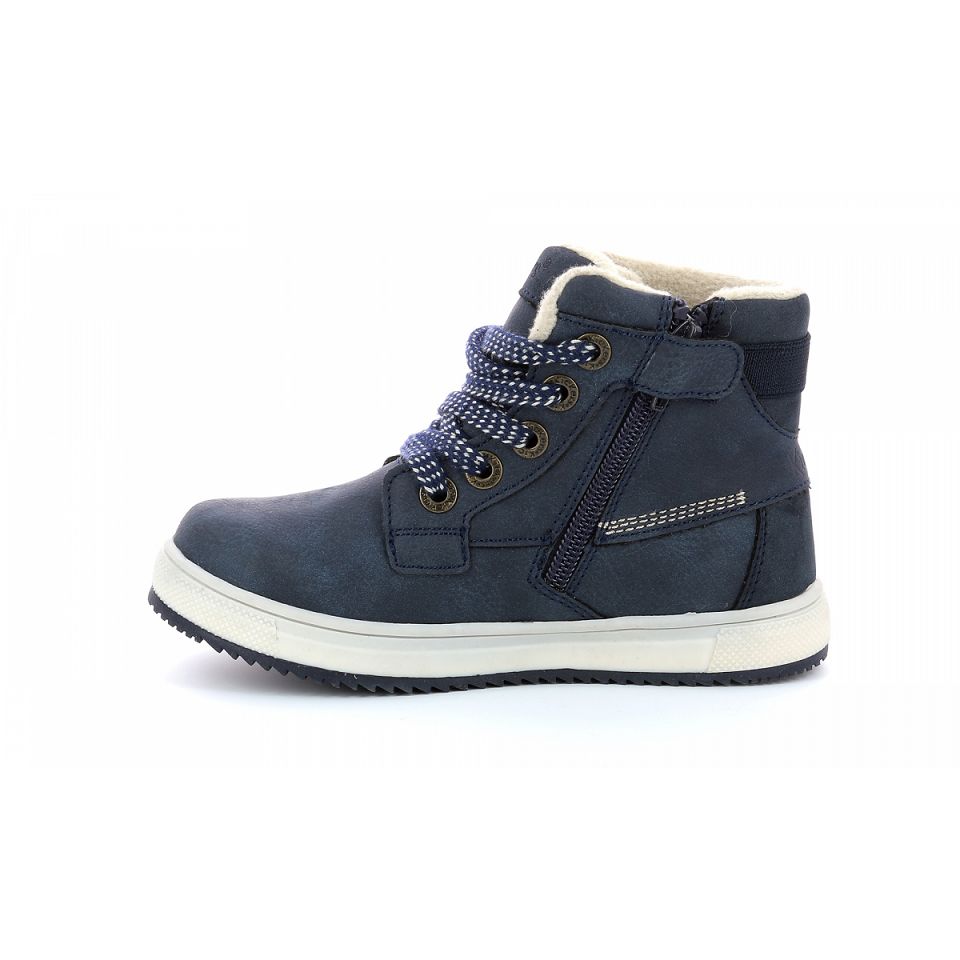 Kickers Yepo wpf Sneakers Tjej Marinblå | 03648-VFON
