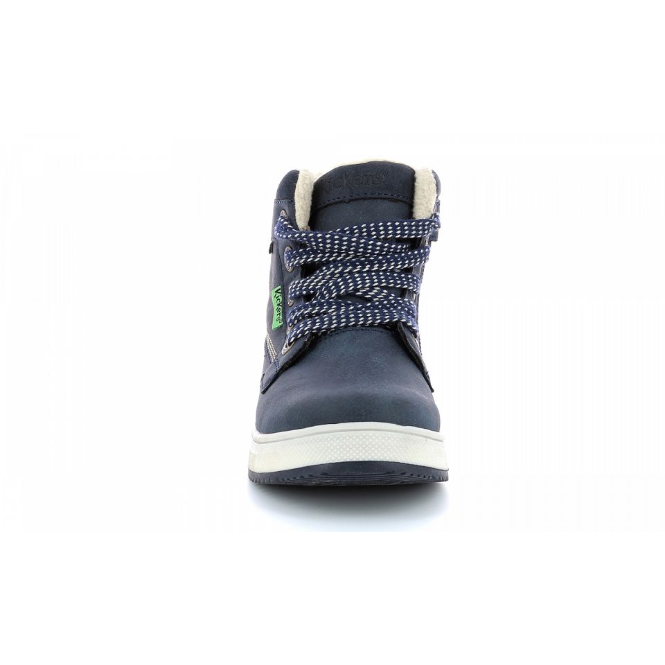 Kickers Yepo wpf Sneakers Tjej Marinblå | 03648-VFON