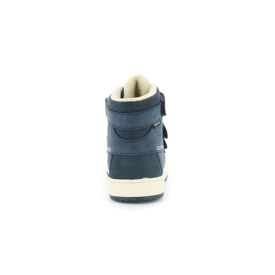 Kickers Yepokro wpf Sneakers Tjej Marinblå | 86243-WXDL