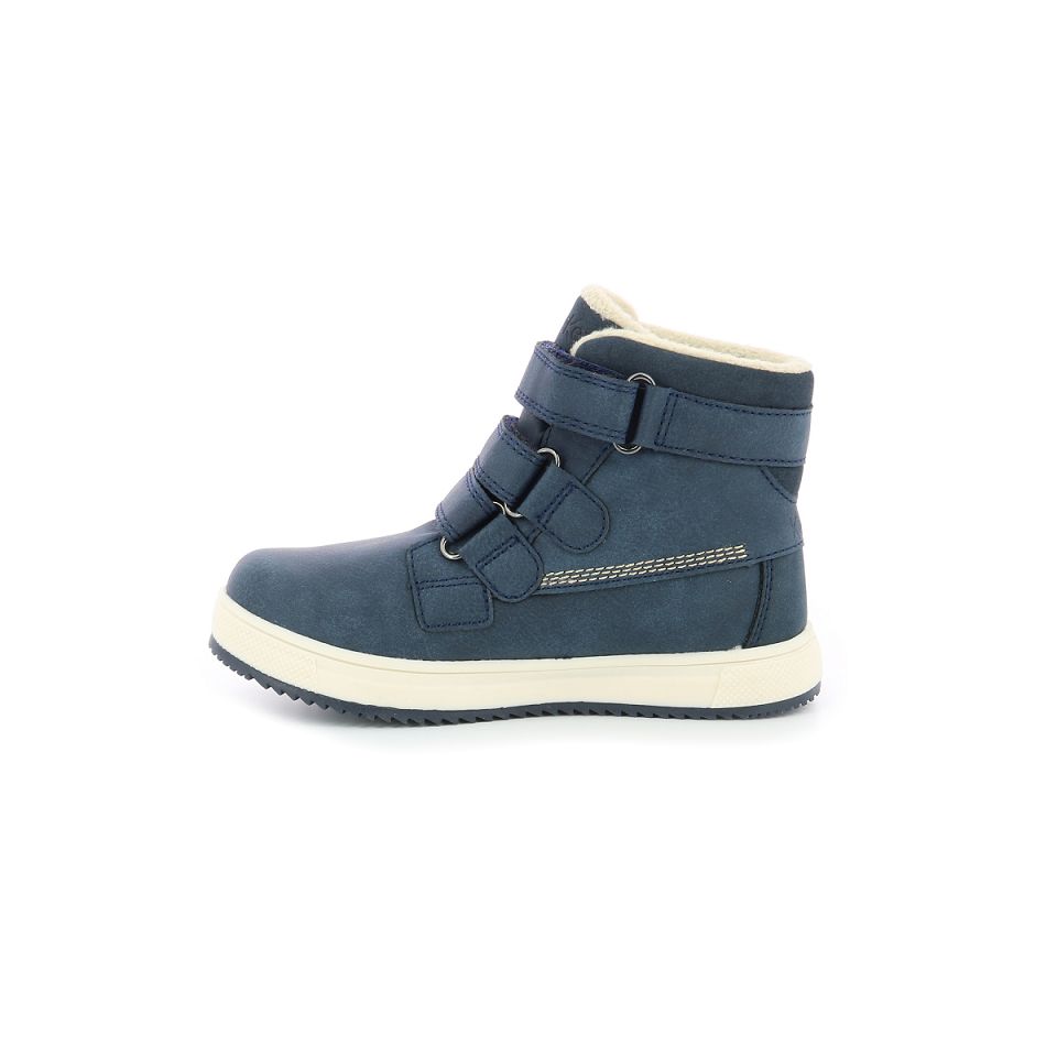 Kickers Yepokro wpf Sneakers Tjej Marinblå | 86243-WXDL