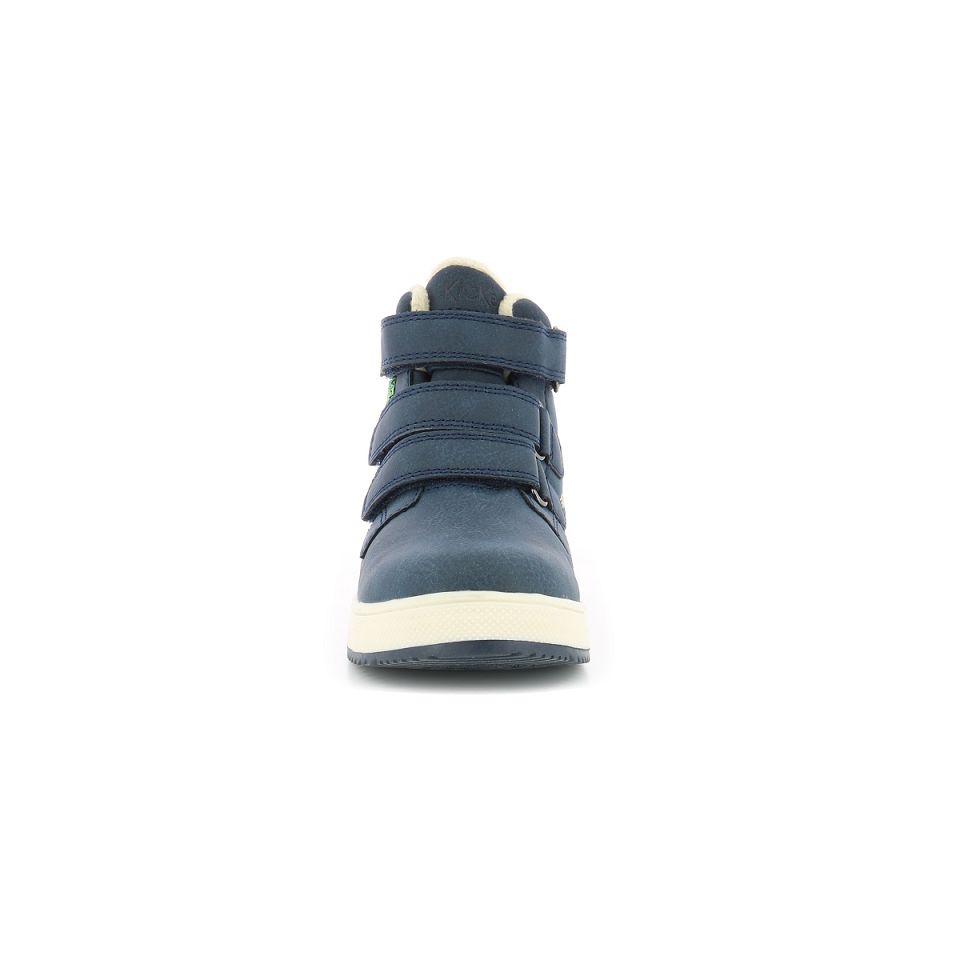 Kickers Yepokro wpf Sneakers Tjej Marinblå | 86243-WXDL