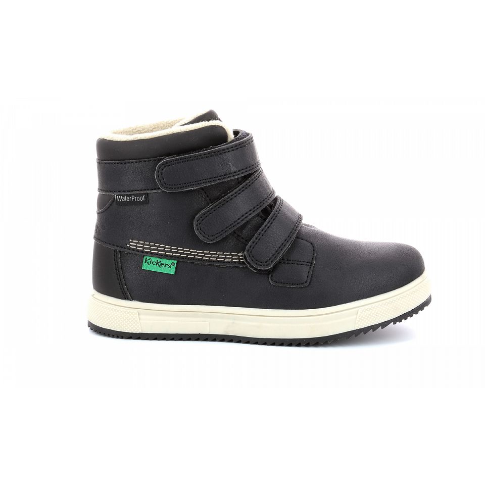 Kickers Yepokro wpf Sneakers Tjej Svarta | 96348-TPXO